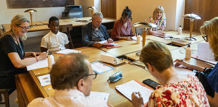 Le jury de la 14e finale