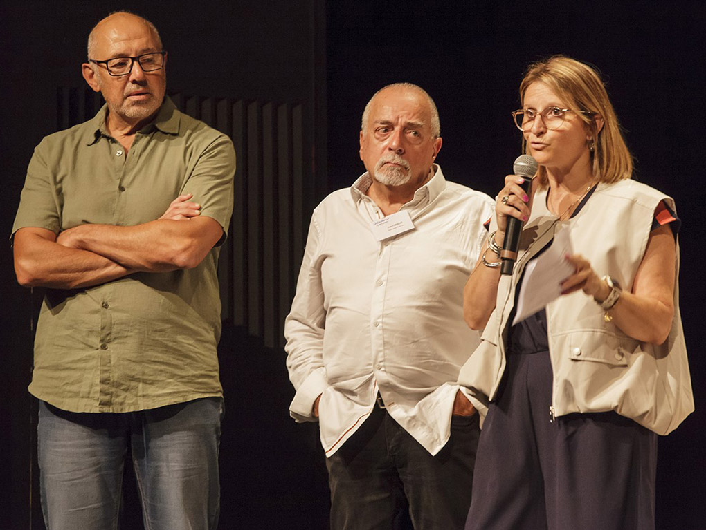 Lydie Freydier au Prix Naomi Wallace