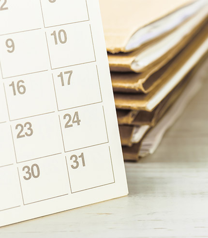 Dates d’examen des dossiers